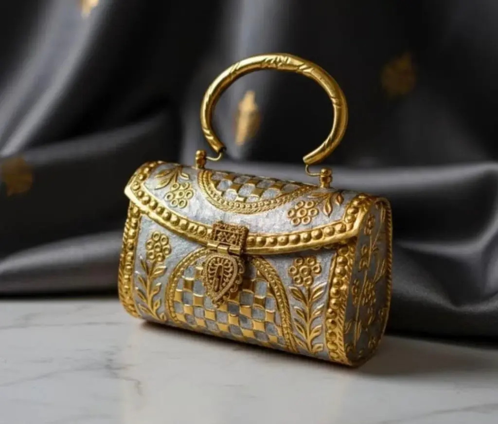 Brass double tone clutch