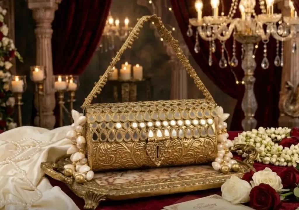 Brass Najraana clutch