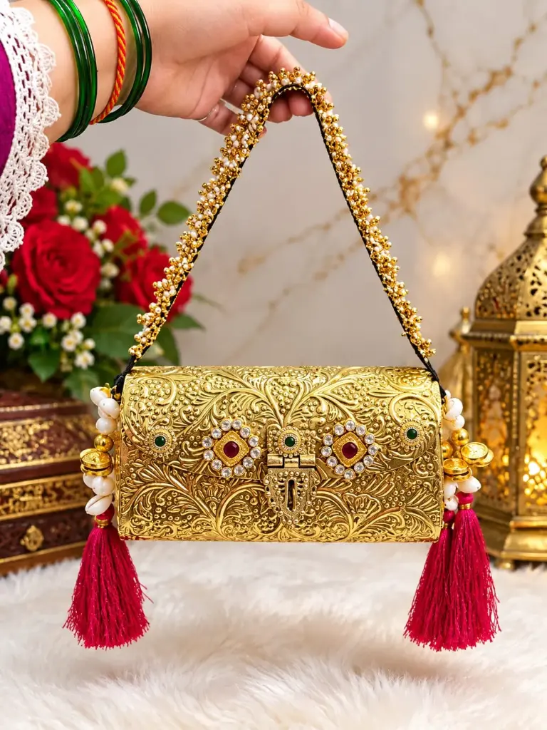 Brass Najraana clutch