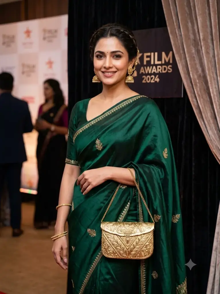 Brass golden clutch
