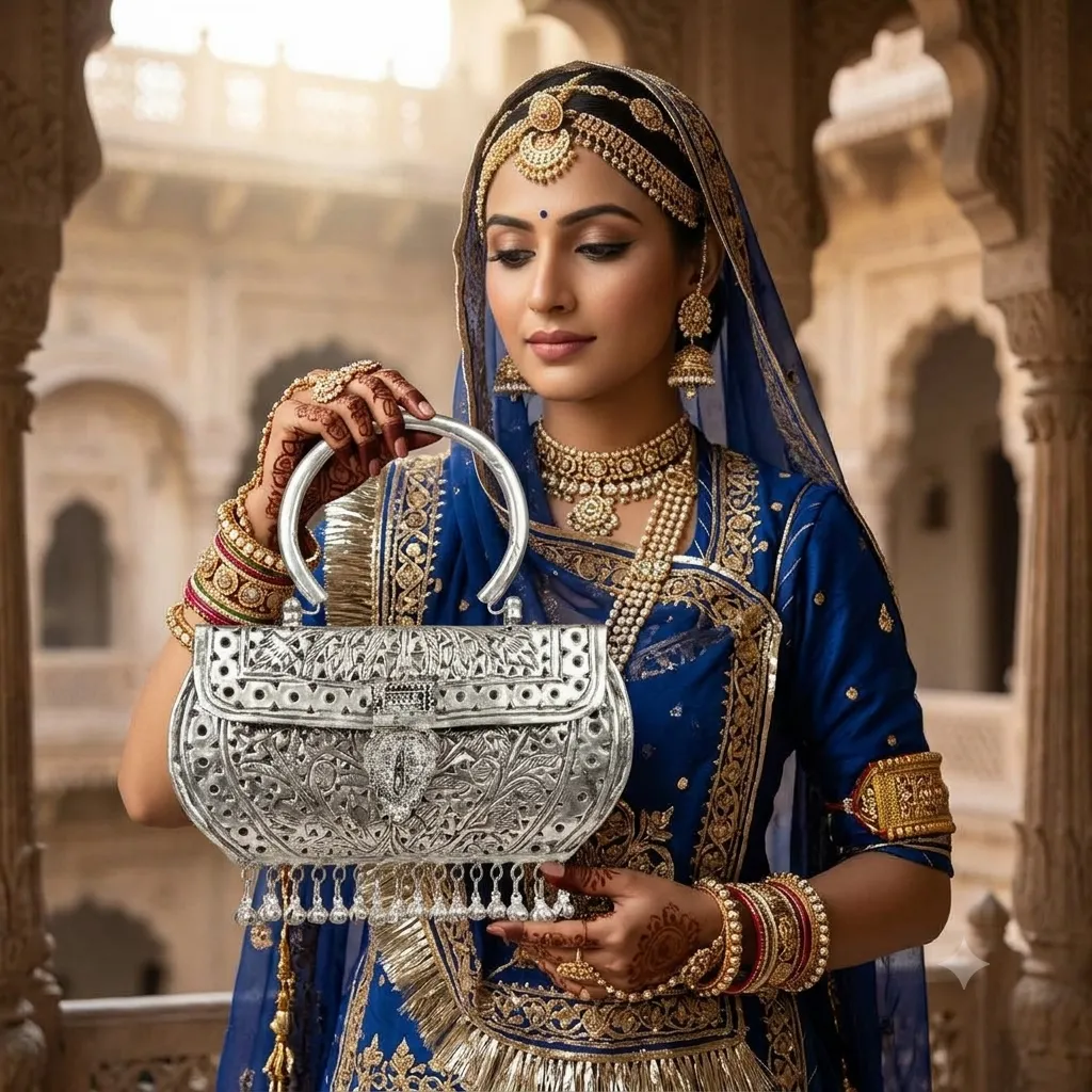 Rajwari clutch bag